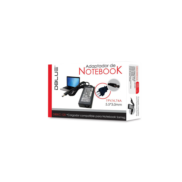 Cargador de notebook DBlue 19V, 4,7A