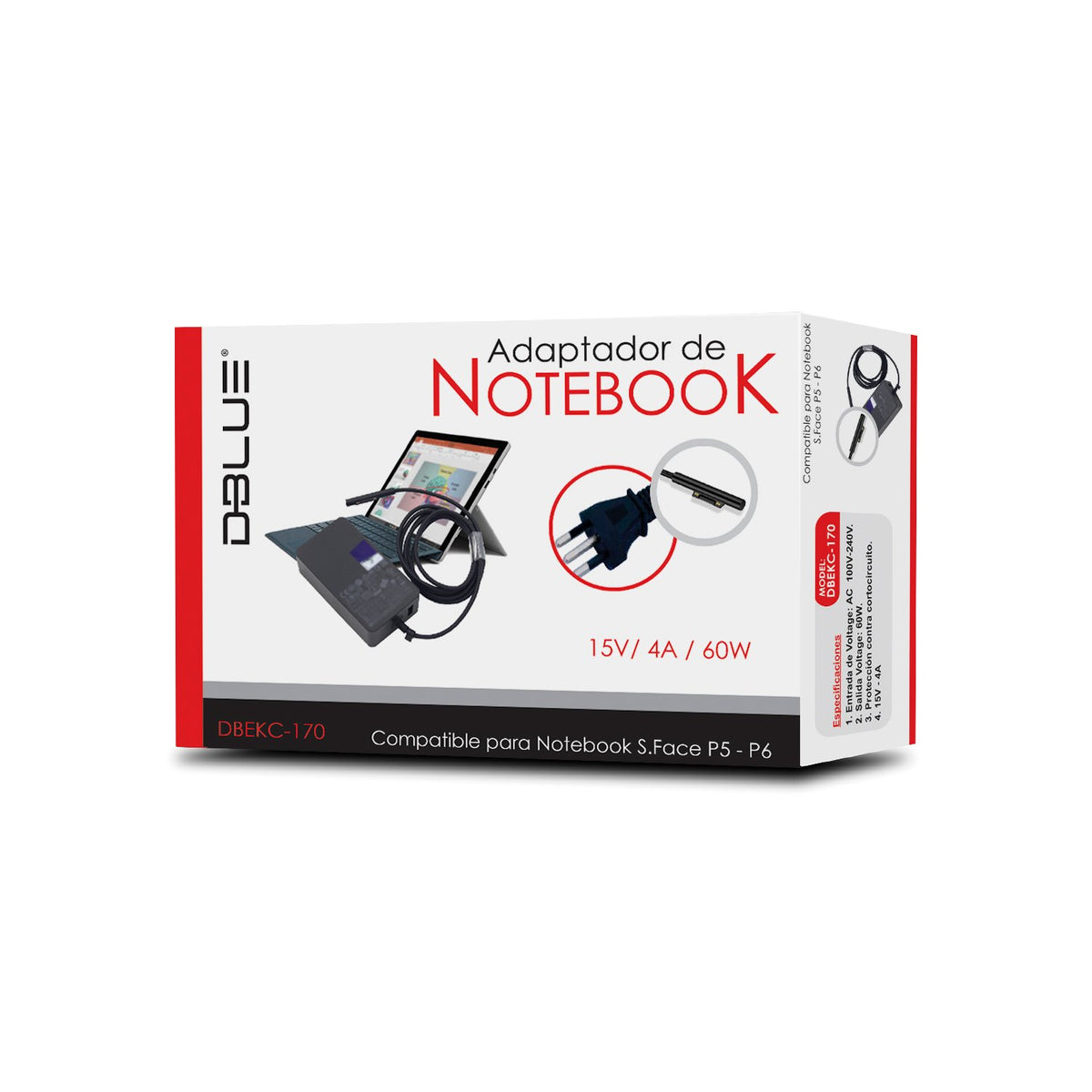 Cargador de Notebook DBlue 15v