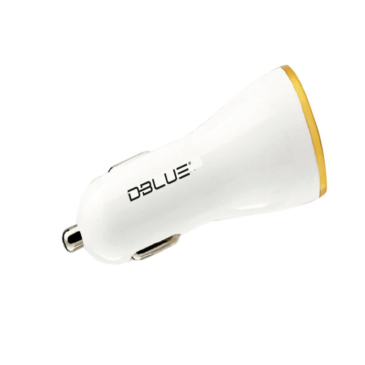 Cargador de automóvil DBlue, 3 USB, 12V y 3,1A.