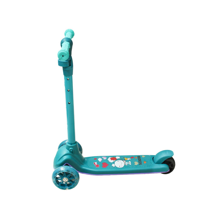 Scooter 4 ruedas con Luz Green
