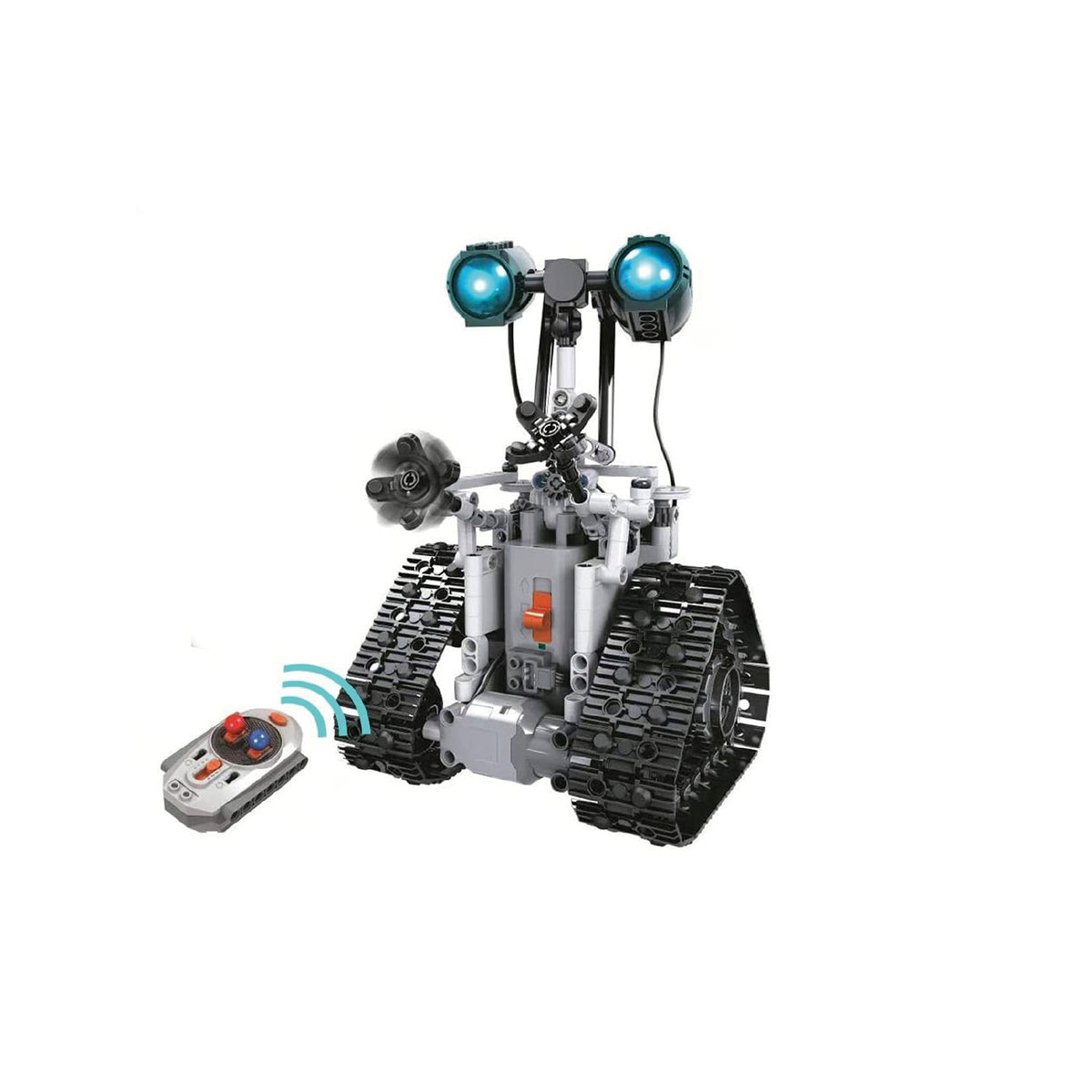 Juguete Robot Armable 408 Piezas, Con Control Remoto