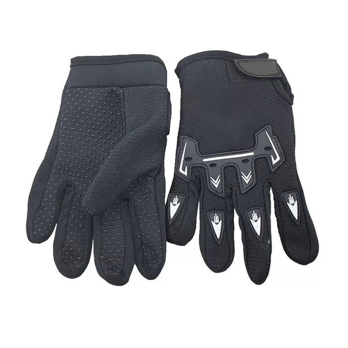 Guantes Para Bicicleta Y Motocross, Velcro Ajustable