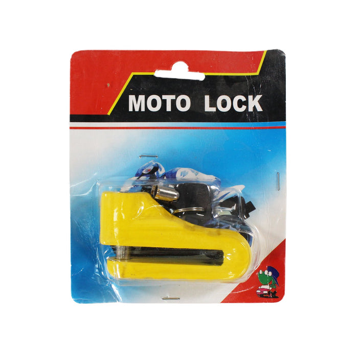 Candado para freno disco de moto, resistente al agua