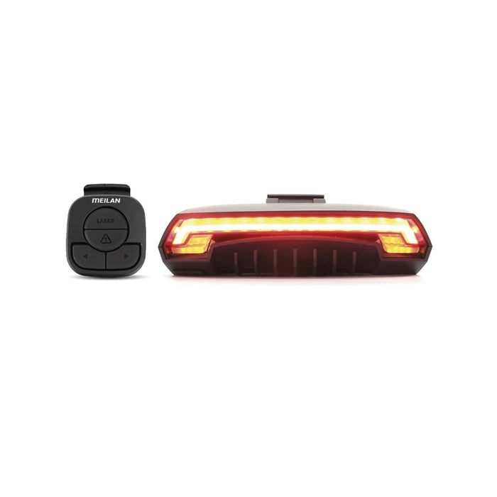 Señalizador Led Para Bicicleta Con Control Remoto