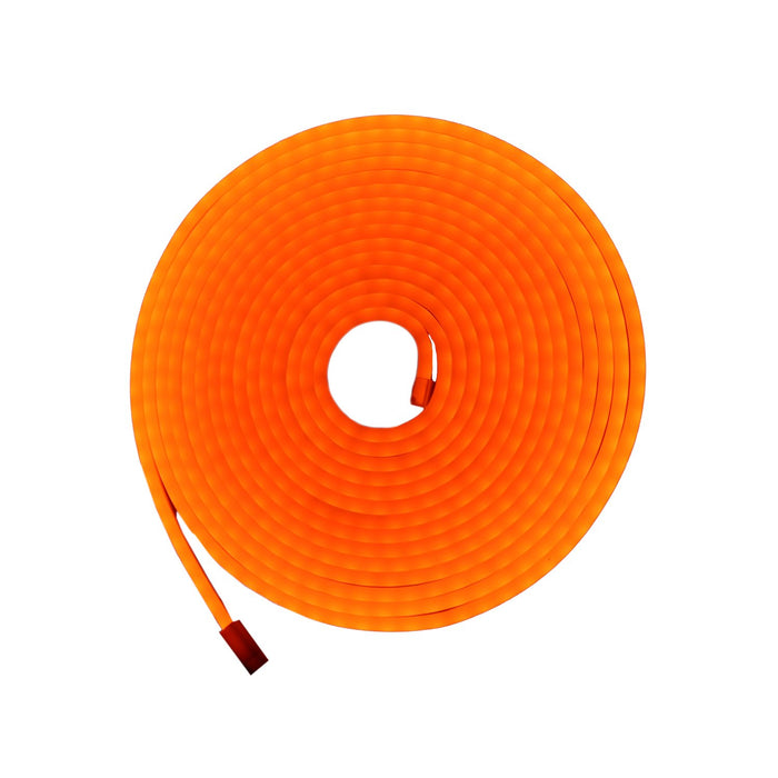 Tira led neón 5mts naranja