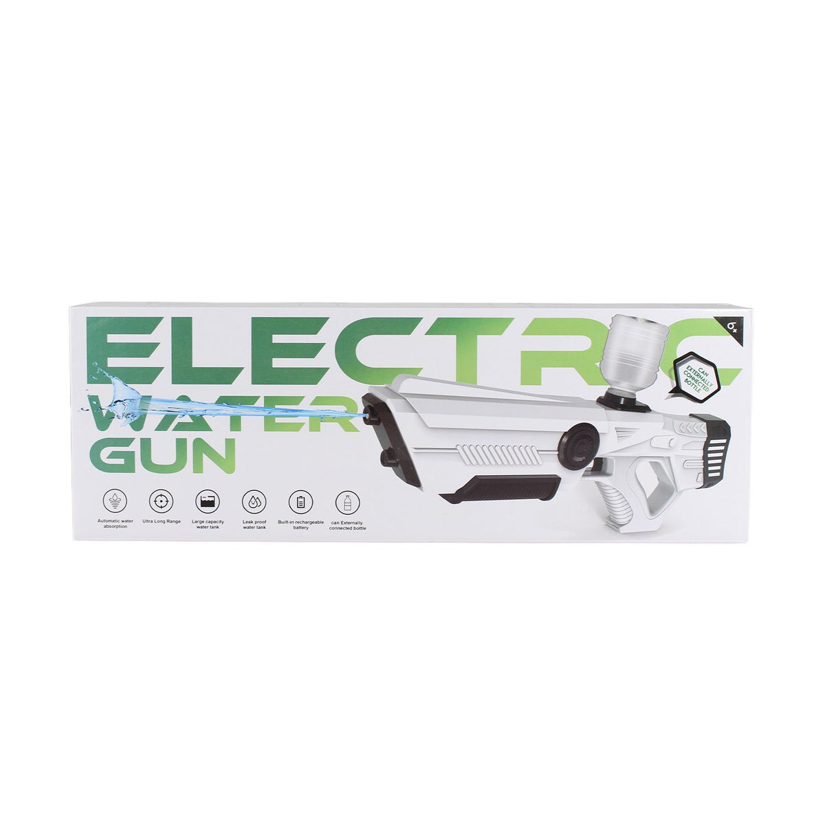 Pistola De Agua Eléctrica, 800Mah