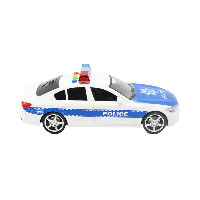 Auto policía de juguete a fricción