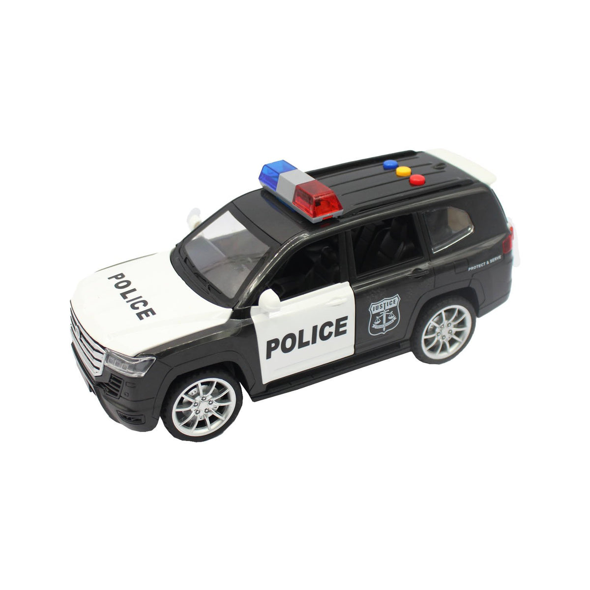 Auto policía de juguete a fricción