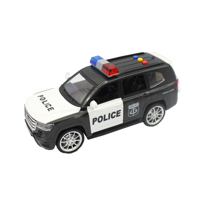 Auto policía de juguete a fricción