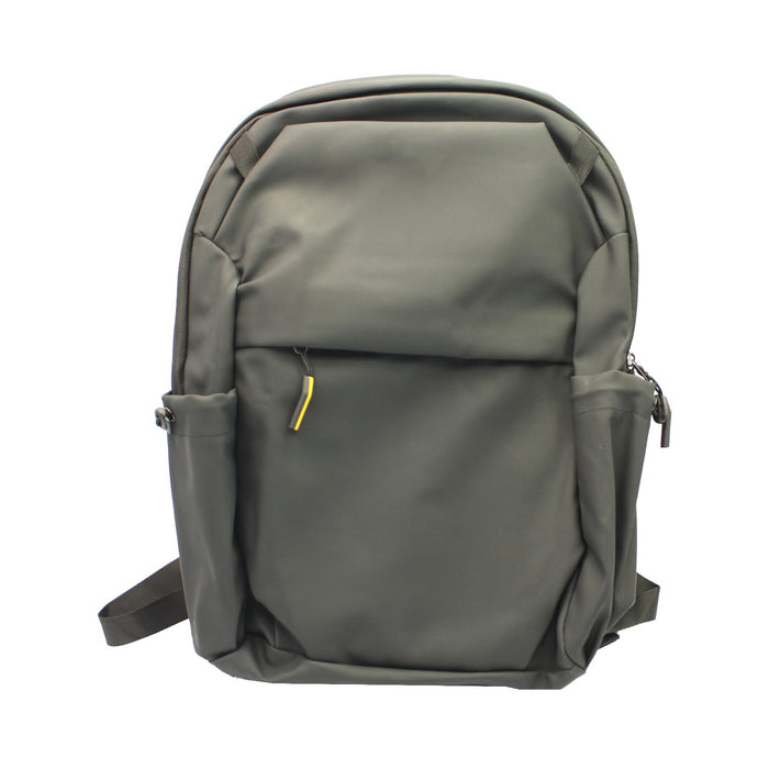 Mochila Black Cierre Delantero Impermeable