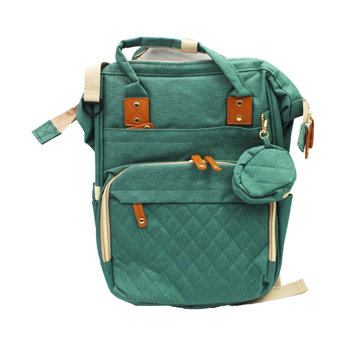 Mochila Pañalera Maternal Premium (Verde / Unisex)
