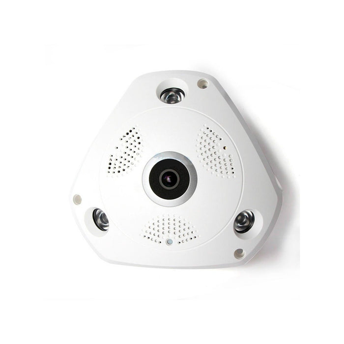Cámara De Seguridad Panorámica 360 Grados Visión Nocturna
