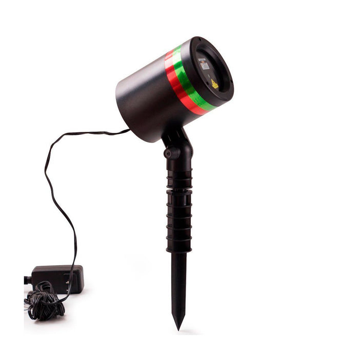 Luz Laser Decorativa de Exterior - Multipunto y Verde rojo