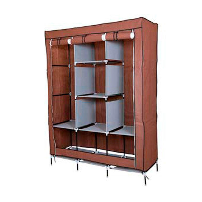 Closet 2 colgantes, 8 espacios, 105x45x175CM
