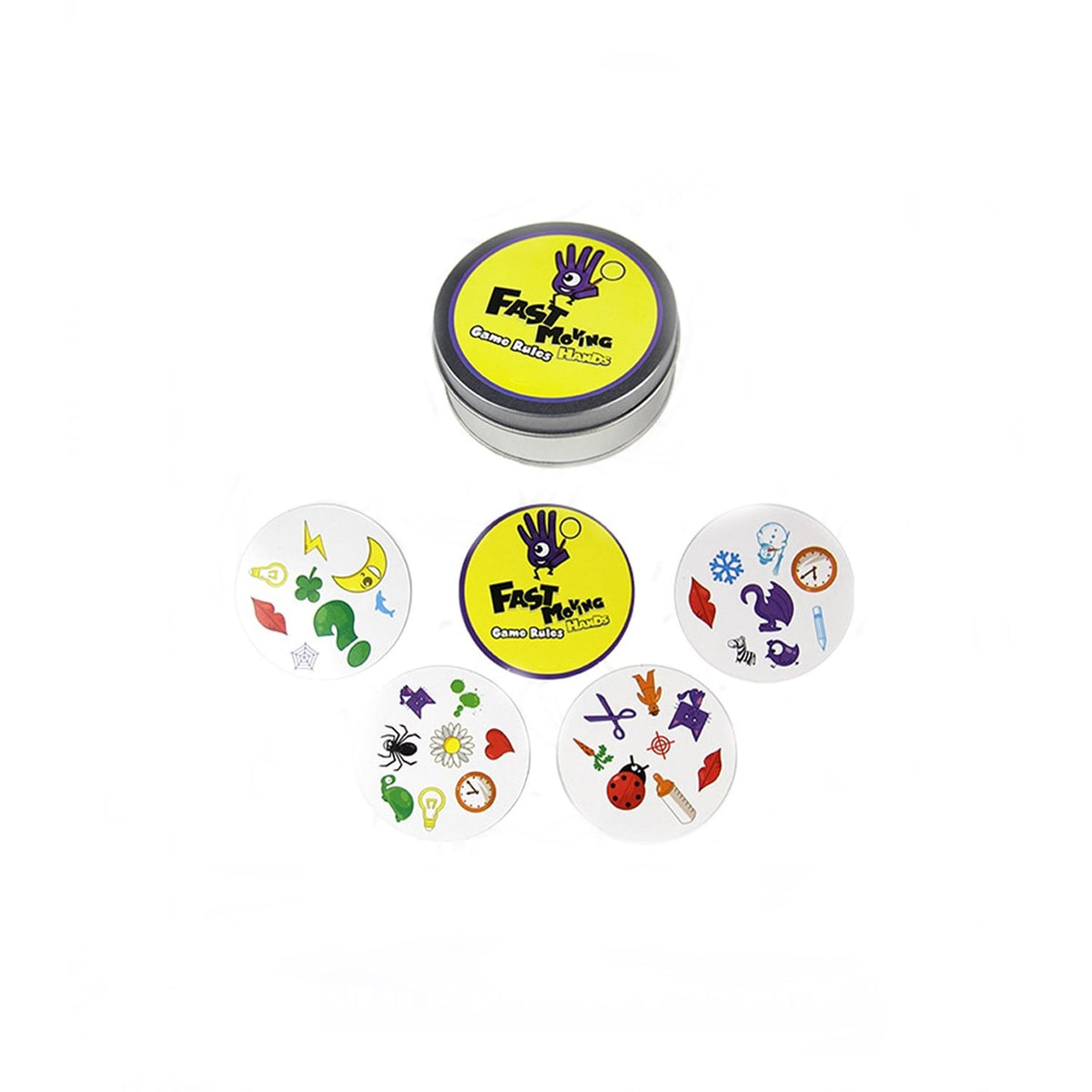 Juego de cartas interactivo 5 en 1, 55 cartas