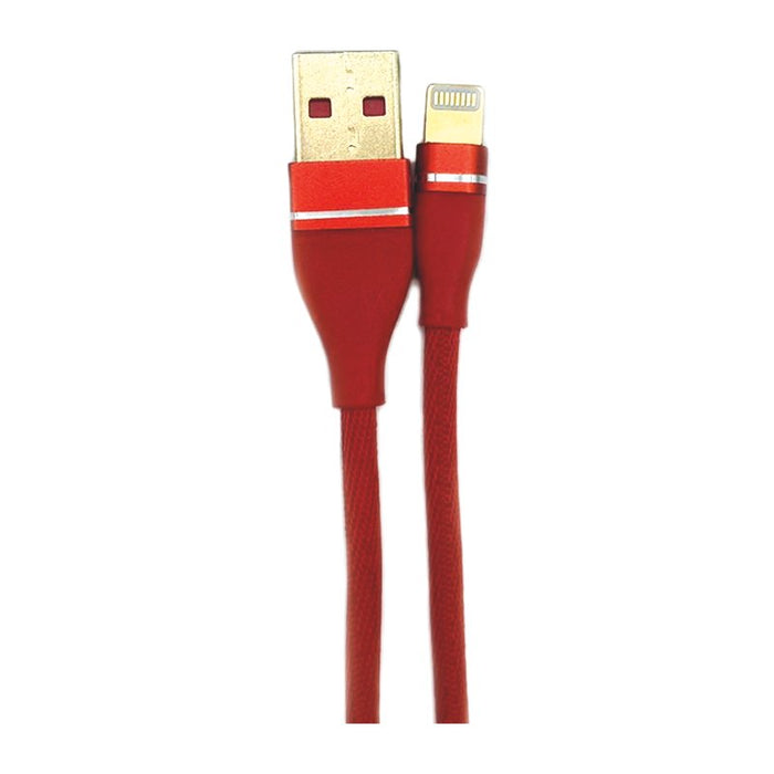 Cable USB a Lightning, 1 mts, núcleo de cobre, y textil