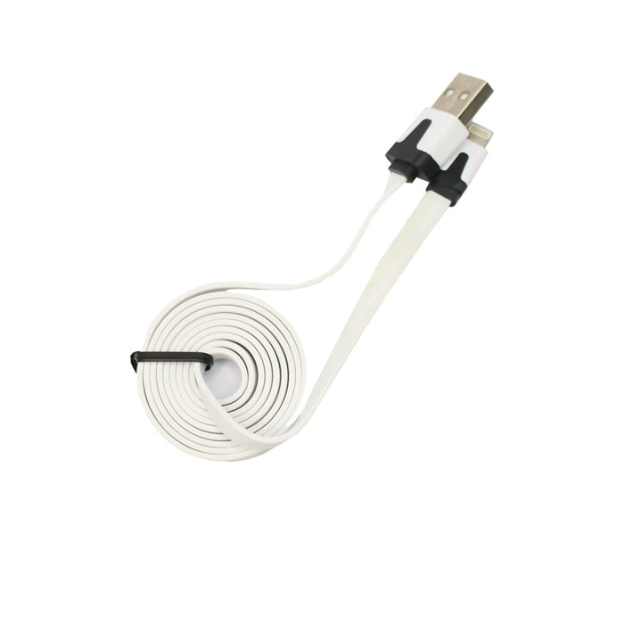 Cable DBlue USB plano a Lightning, 1 mts.