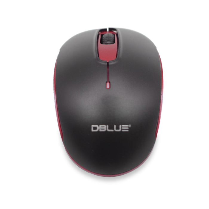 Mouse Inalámbrico Óptico 3D DBlue, 2.4 GHZ, 1000 DPI