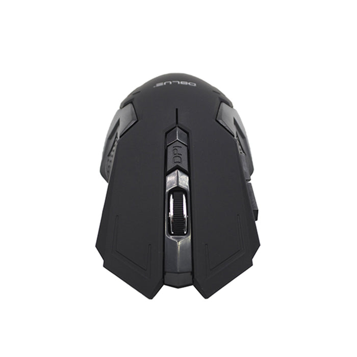 Mouse Inalámbrico Óptico 3D DBlue, 2.4 GHZ, 1000 DPI