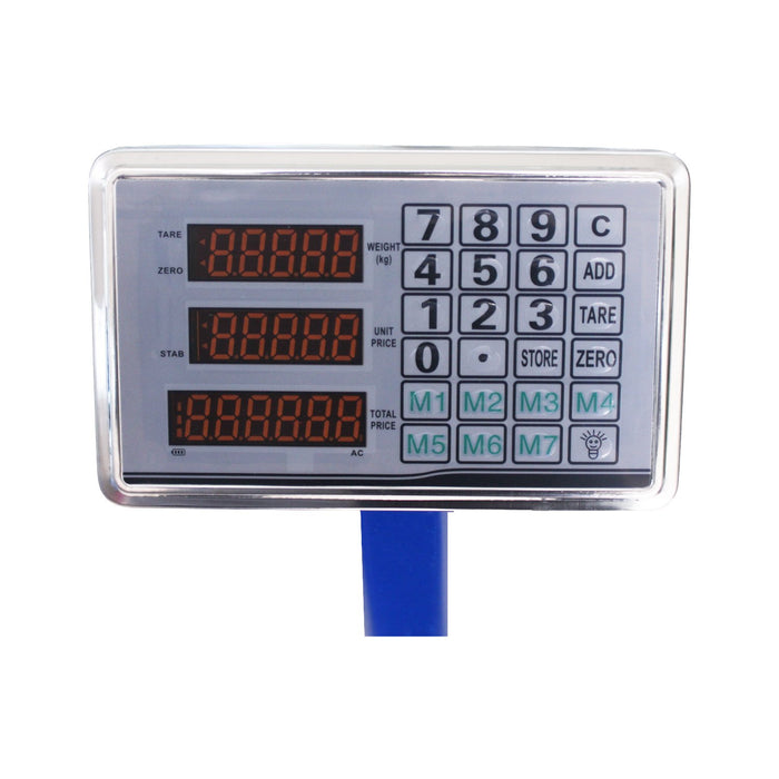 Pack 2 balanzas industrial 300kg,40x50cm, Led, 4V, 35H