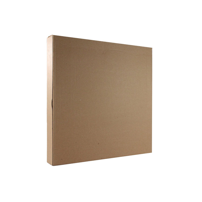 Reloj de pared 40cm bordes café madera