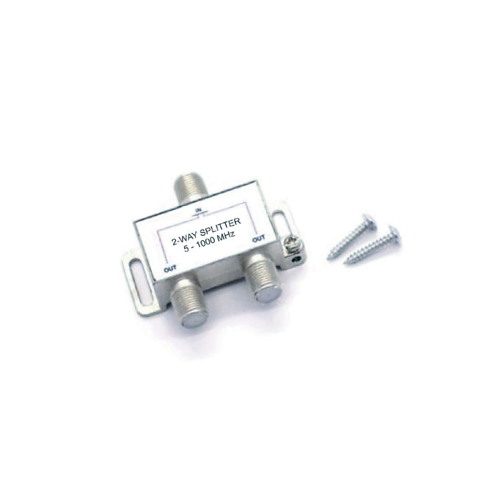 Splitter coaxial televisión, 2 salidas, 1000 MHz, DBlue