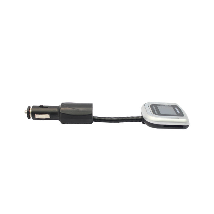 Transmisor FM/MP3/SD/USB/pantalla LED, control remoto.