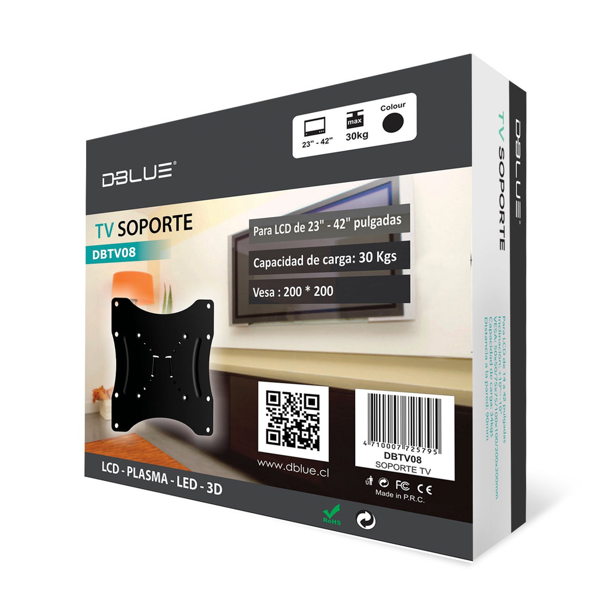 Soporte DBlue Tv, Para Lcd De 23 A 42 Pulgadas