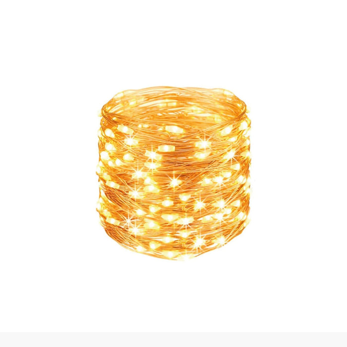 Guirnalda Doma Luz Decorativa Solar, Resistente Al Agua