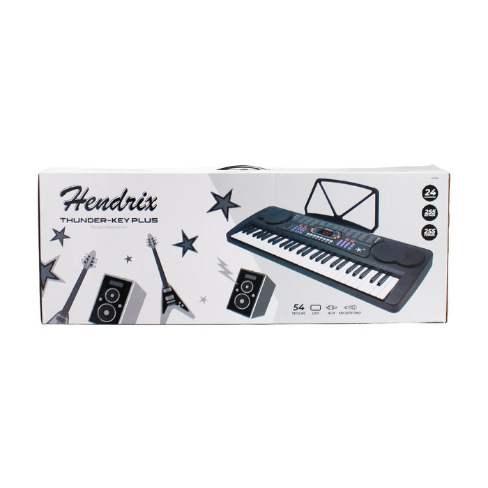 Teclado musical electrónico 54 teclas Hendrix