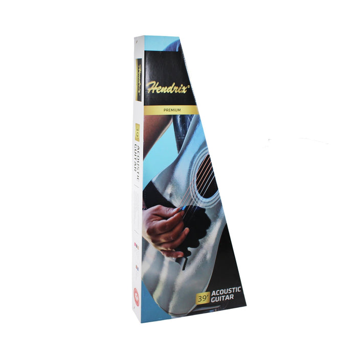 Guitarra acústica Hendrix 39 pulgadas, black