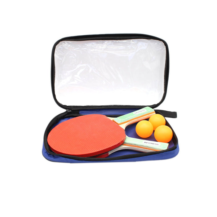Set De Juego Con 2 Paletas De Madera
