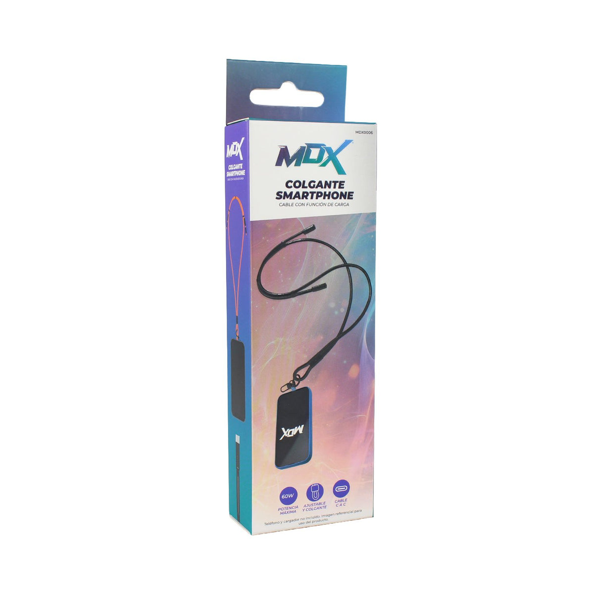 Cable MDX para Celular USB tipo c a c blue
