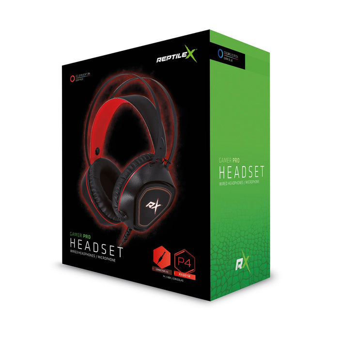 Audífonos Reptile X Gamer pro con mic