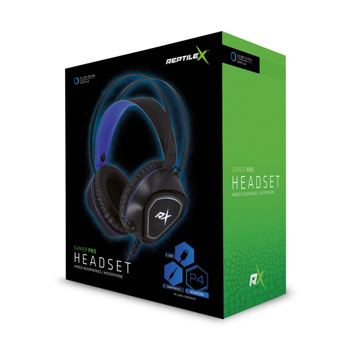 Audífonos Reptile X Gamer pro con mic
