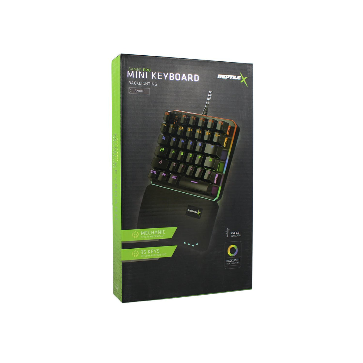 Teclado Reptile ergonómico USB