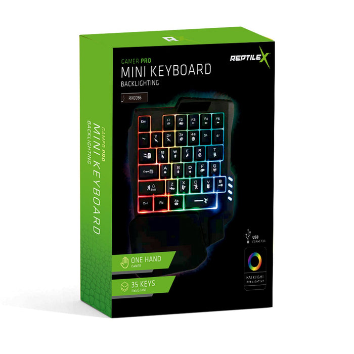Teclado Reptile ergonómico