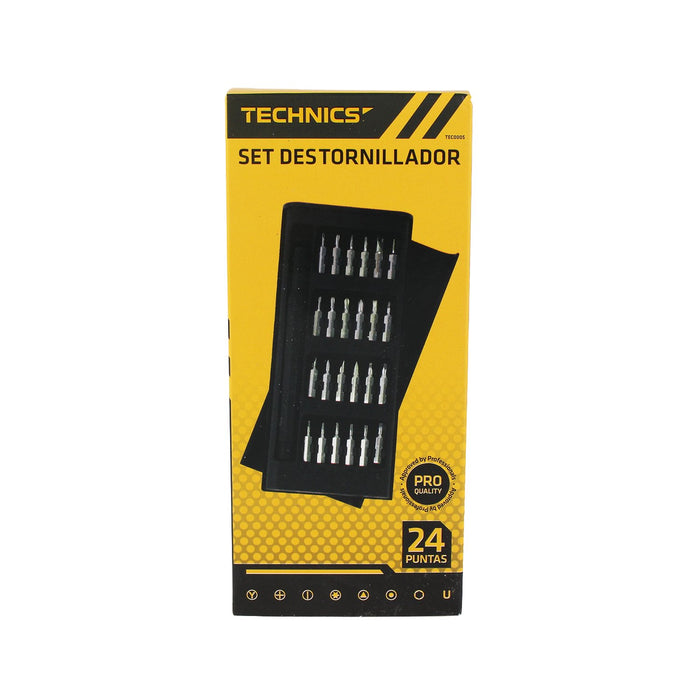 Set destornillador de precisión Technics