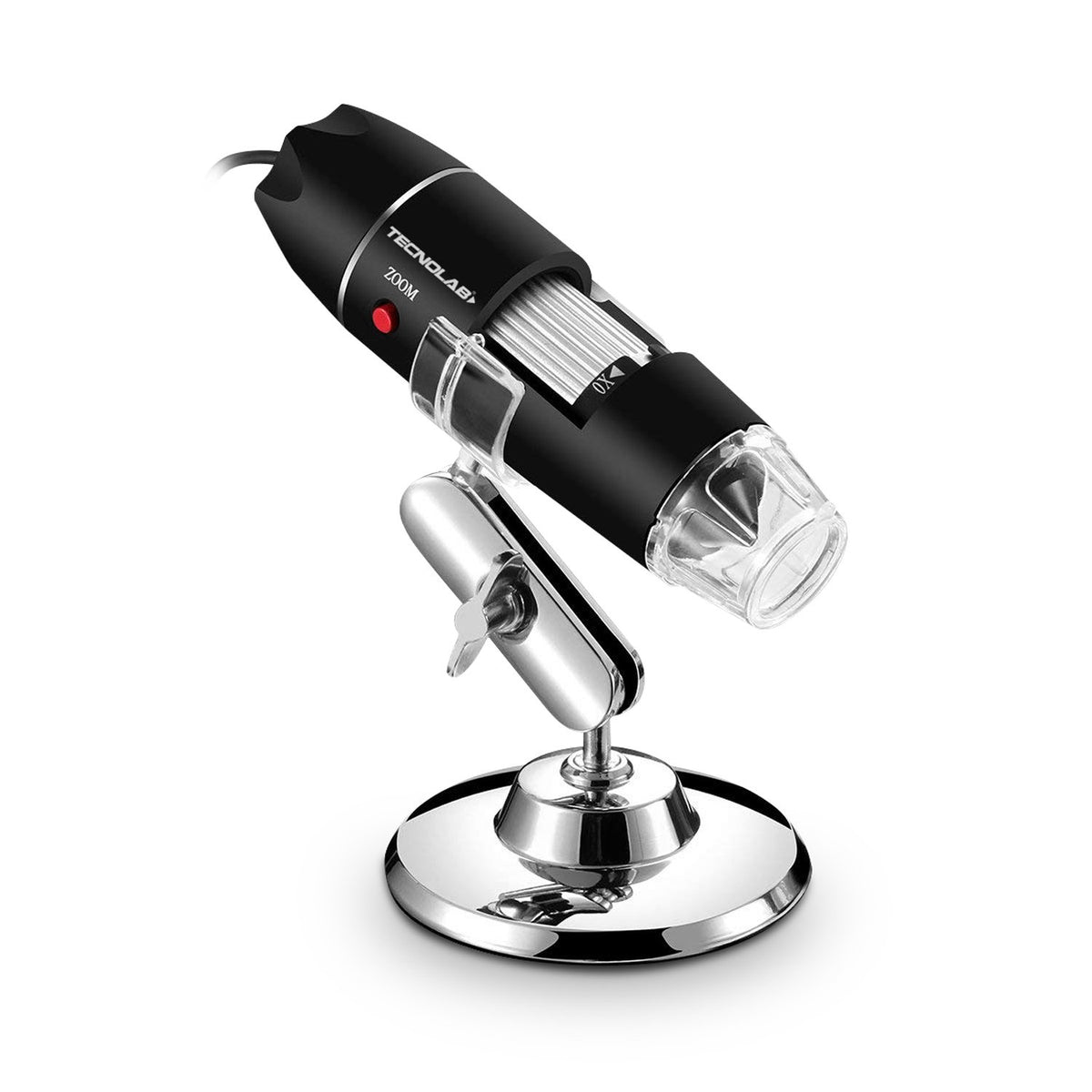 Microscopio Tecnolab USB, resolución hasta 1600x1200
