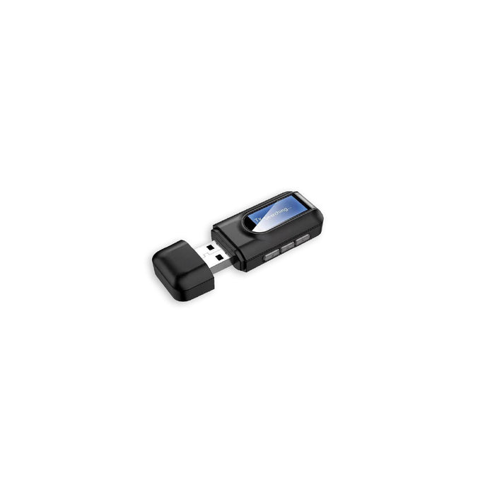 Adaptador Tecnolab BT V5.0 carga USB, 10mts, 3.5mm