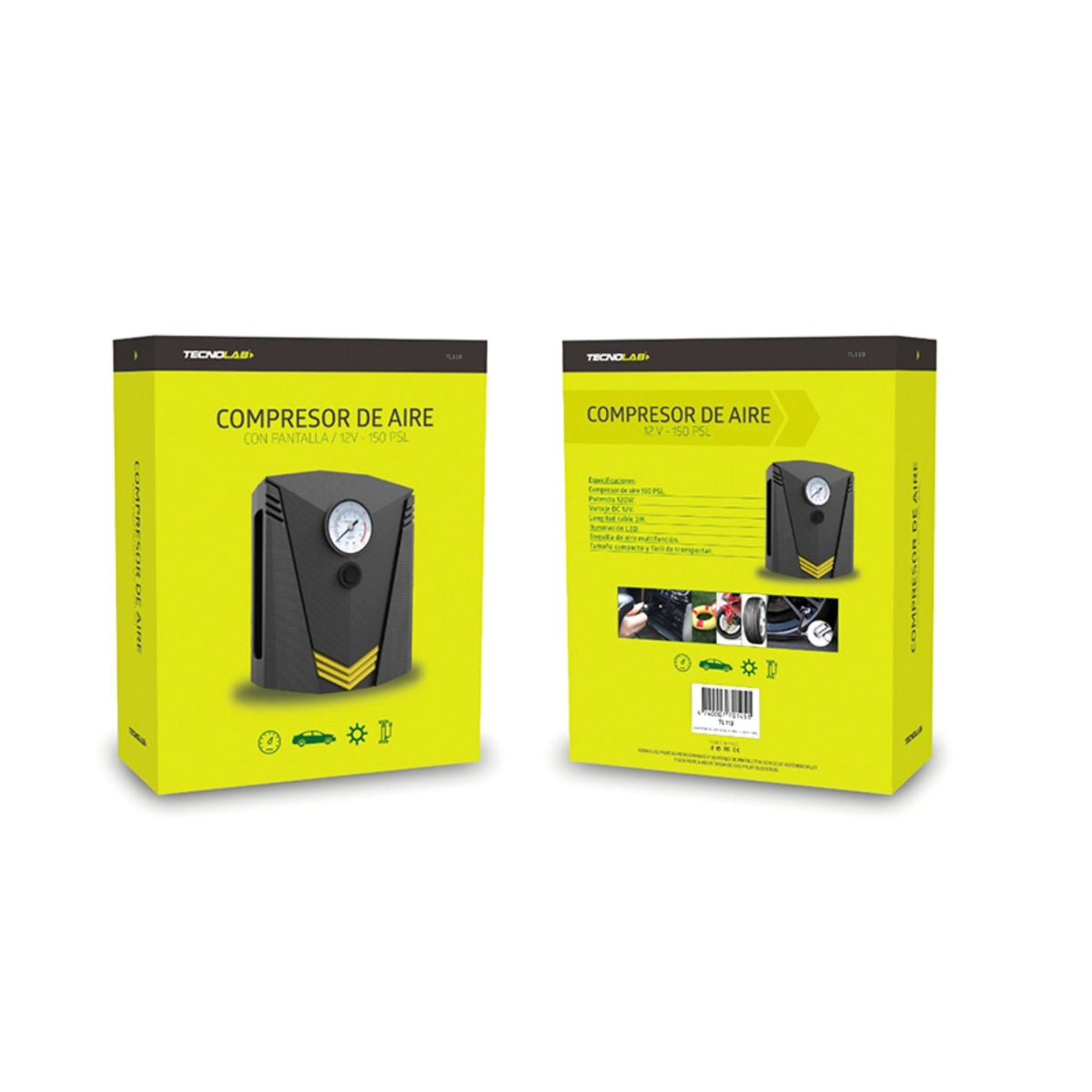 Compresor De Aire Tecnolab 150 Psl