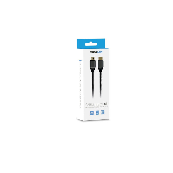 Cable Hdmi V2.1 - 8K, 3Mt, Macho-Macho