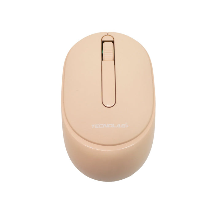 Mouse Tecnolab Bt + 2.4Ghz, 1000 Dpi, 3 Botones