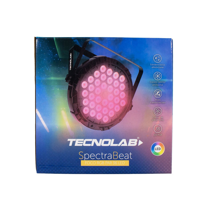 Foco Tecnolab con conexión a DMX