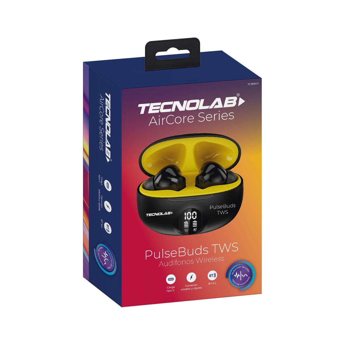 Audífonos BT 5.4, TWS Tecnolab