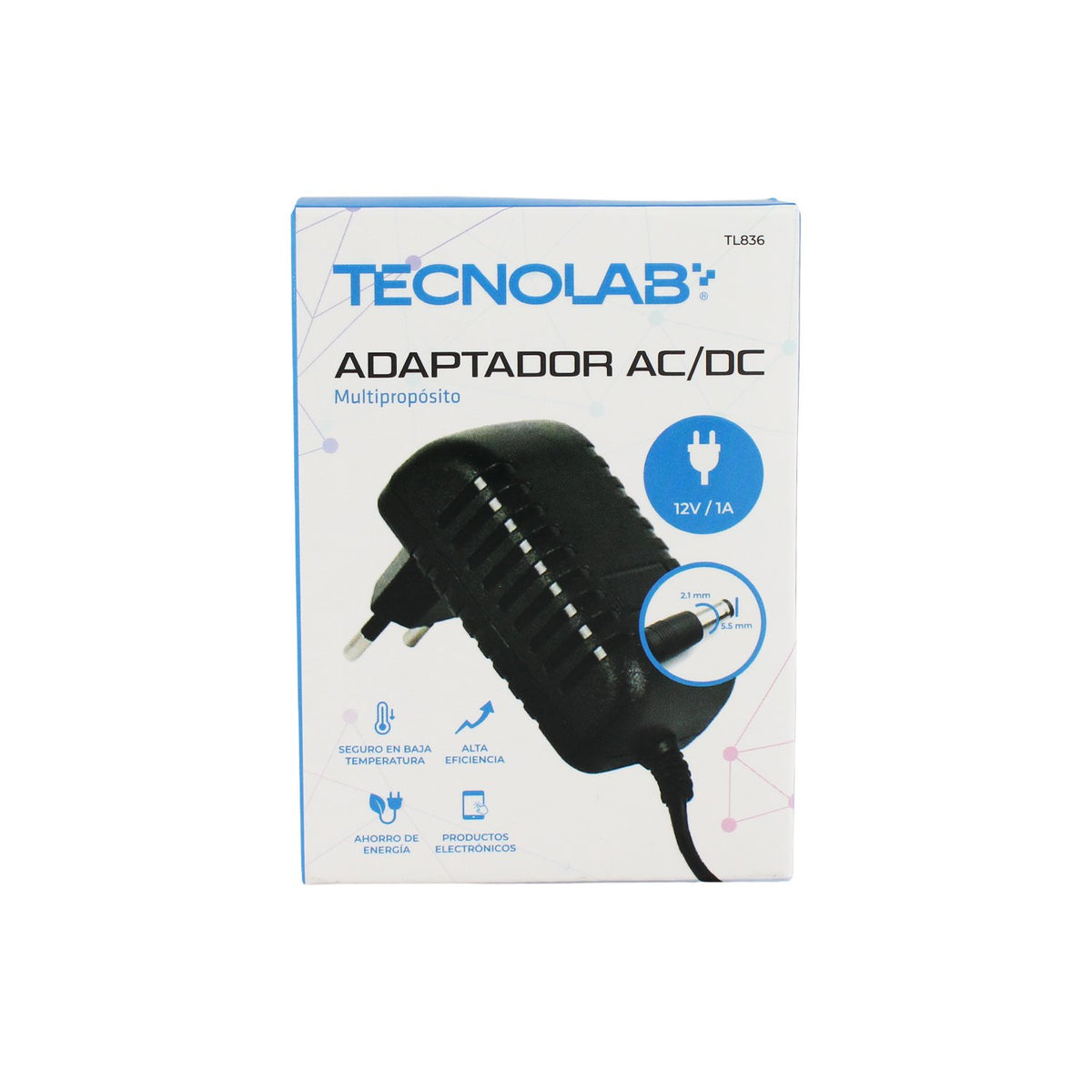 Transformador cámaras 12v Tecnolab