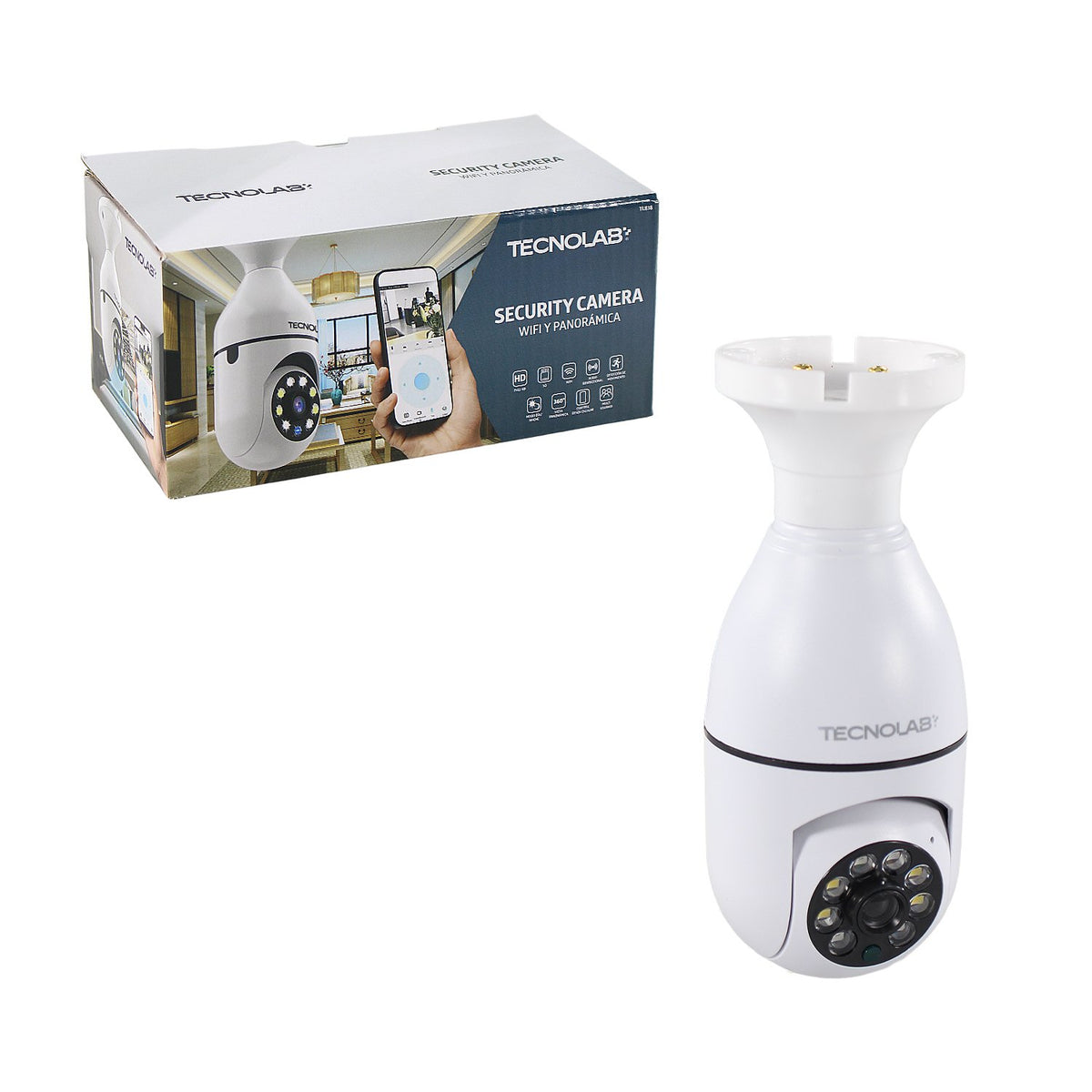 Cámara de seguridad Tecnolab wifi detector de movimiento