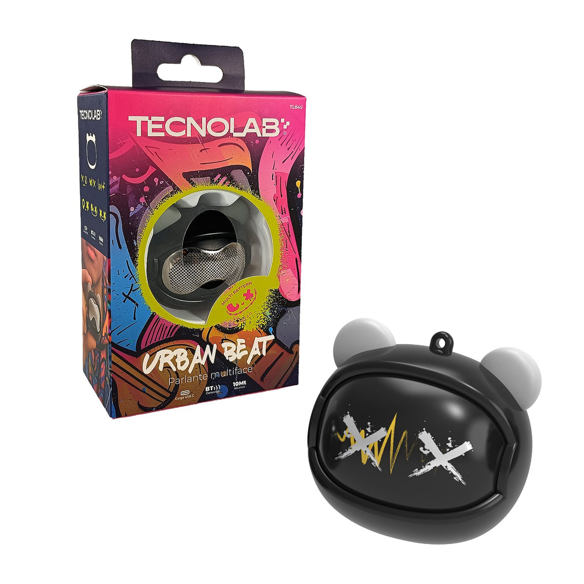 Parlante Tecnolab tipo c black