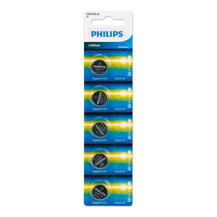 Pila PHILIPS Minicells litio, set 5 unidades