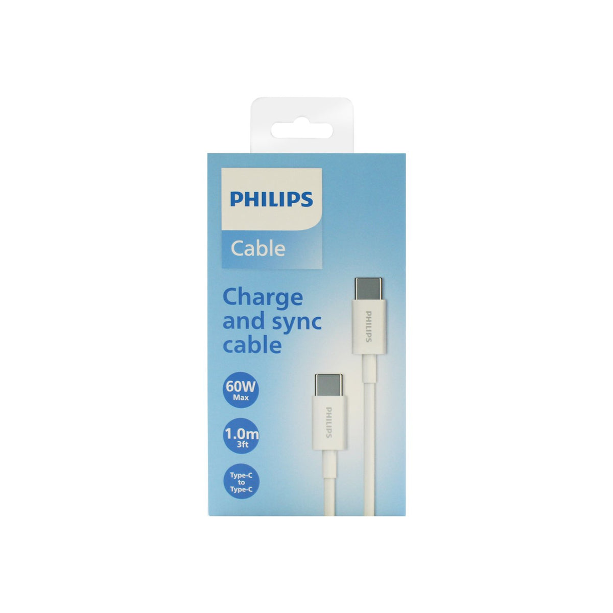 Cable tipo c a c Philips 1mt